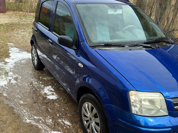 2007 Fiat Panda II, синий - вид 2