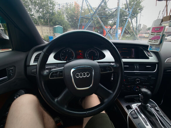 2010 Audi A4 allroad IV (B8), коричневый, 1200000 рублей - вид 9