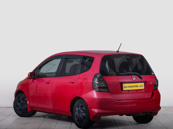 2007 Honda Fit I, красный, 449000 рублей - вид 4