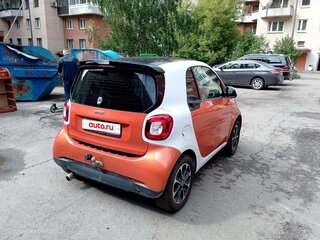 2016 Smart Fortwo III, оранжевый, 1400000 рублей, вид 3