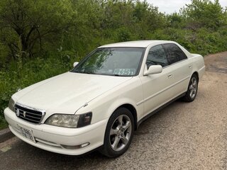 1997 Toyota Cresta V (X100), белый, 600000 рублей, вид 1