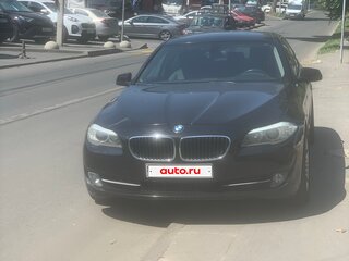 2011 BMW 5 серии 528i VI (F10/F11/F07), чёрный, 1100000 рублей, вид 2
