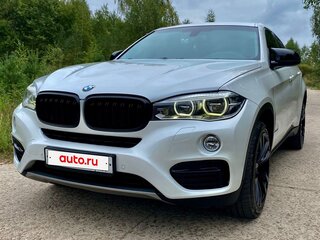 2015 BMW X6 30d II (F16), белый, 3170000 рублей, вид 1