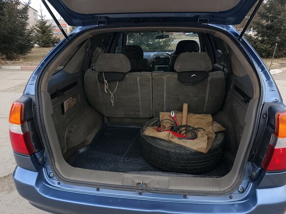 1999 Nissan R'nessa, голубой, 350000 рублей - вид 6