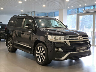 2014 Toyota Land Cruiser 200 Series Рестайлинг 1, чёрный, 4569000 рублей, вид 3