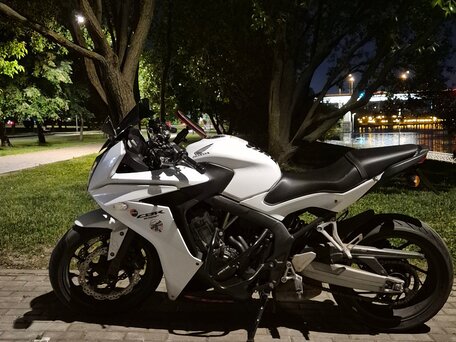 2014 Honda CBR 650F, белый, 600000 рублей, вид 1