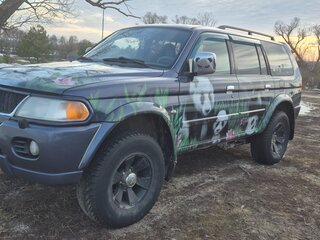 2006 Mitsubishi Pajero Sport I Рестайлинг, синий, 950000 рублей, вид 1