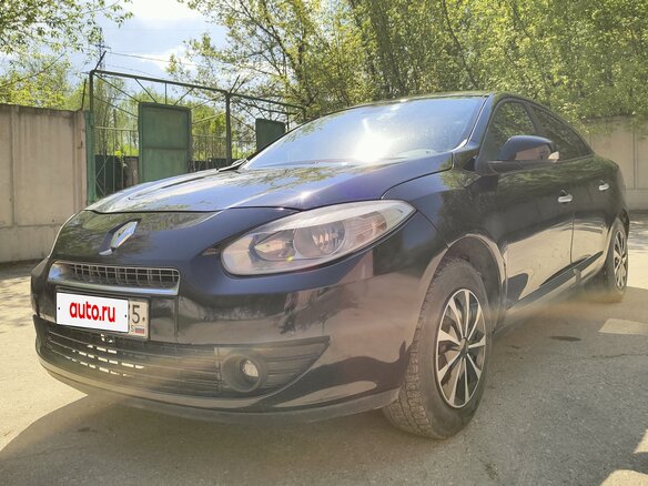 2010 Renault Fluence I, чёрный, 750000 рублей - вид 1