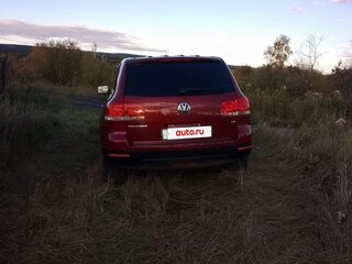 2003 Volkswagen Touareg I, красный, 740000 рублей, вид 4