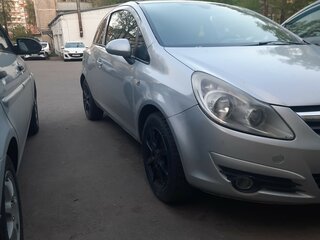 2008 Opel Corsa D, серебристый, 230000 рублей, вид 2