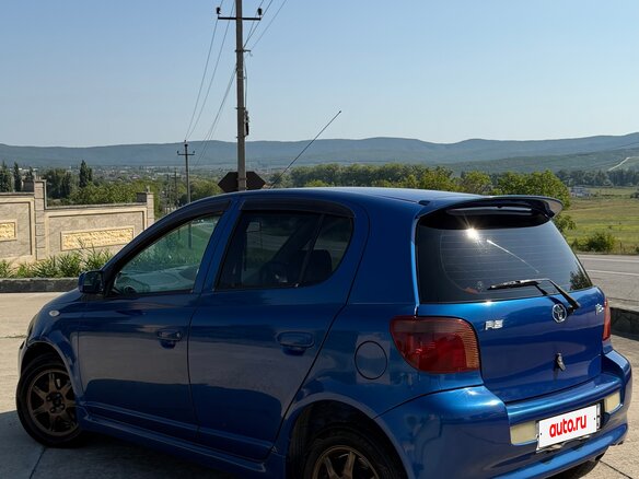 2000 Toyota Vitz I (P10), синий, 500000 рублей - вид 7