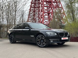 2013 BMW 7 серии 730d xDrive V (F01/F02/F04) Рестайлинг, чёрный, 2250000 рублей, вид 3