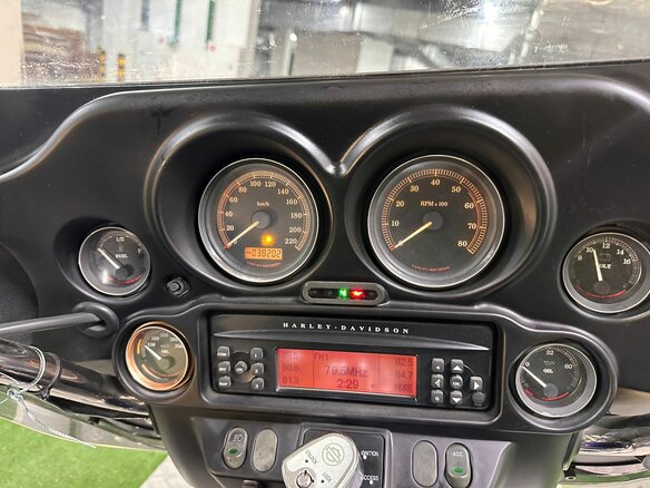 2007 Harley-Davidson Electra Glide, синий, 790000 рублей - вид 16