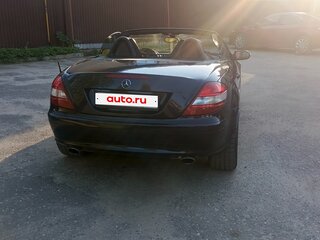 2005 Mercedes-Benz SLK-Класс 200 II (R171), синий, 1370000 рублей, вид 5