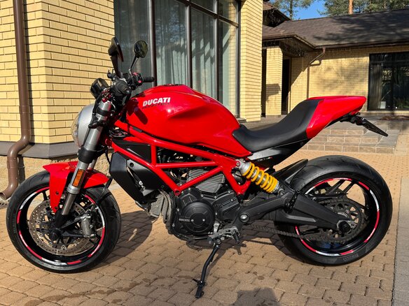 2017 Ducati Monster 797, красный, 650000 рублей - вид 5