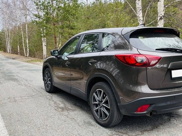 2017 Mazda CX-5 I Рестайлинг, коричневый, 1700000 рублей - вид 8