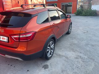 2019 Lada (ВАЗ) Vesta SW Cross I, оранжевый, 960000 рублей, вид 3