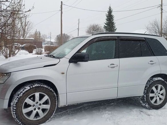 2007 Suzuki Grand Vitara II, серебристый, 830000 рублей - вид 4