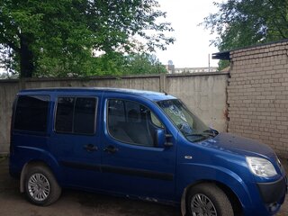 2011 Fiat Doblo I Рестайлинг, синий, 620000 рублей, вид 2