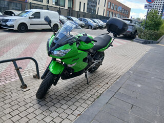 2011 Kawasaki ER-4F (Ninja 400R), зелёный, 380000 рублей, вид 4