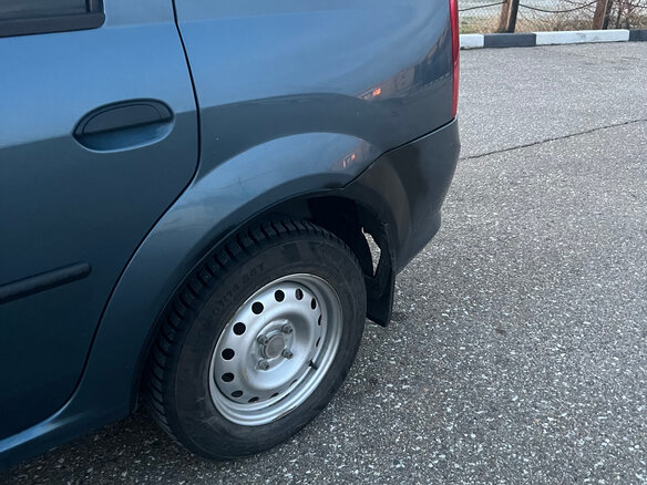2010 Renault Logan I Рестайлинг, синий, 560000 рублей - вид 14