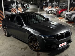 2019 BMW 5 серии 540d xDrive VII (G30/G31/G38), чёрный, 3950000 рублей, вид 5