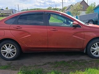 2017 Lada (ВАЗ) Vesta I, красный, 650000 рублей, вид 2