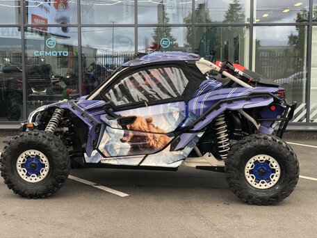 2023 BRP Can-Am Maverick X RS Turbo RR, синий, 3500000 рублей, вид 3