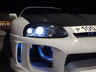 1996 Toyota Supra IV (A80) Рестайлинг, белый, 4900000 рублей, вид 3