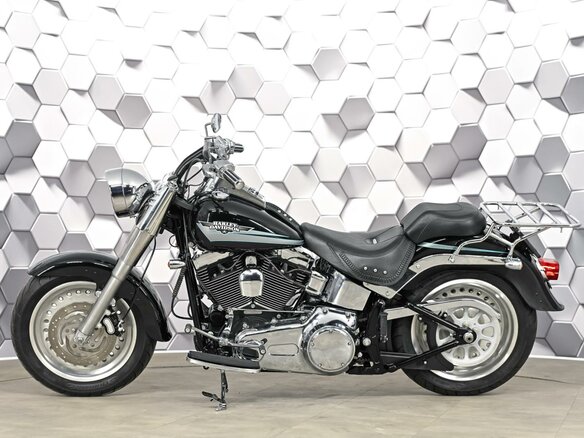 2008 Harley-Davidson Fat Boy, чёрный, 949000 рублей - вид 3