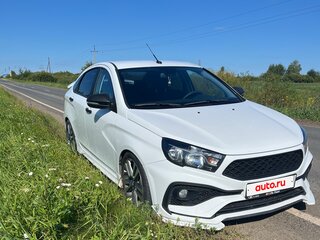 2022 Lada (ВАЗ) Vesta I, белый, 1050000 рублей, вид 3