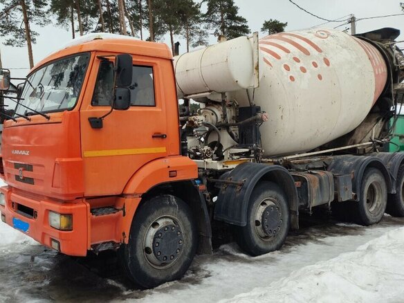 2016 КамАЗ Автобетоносмеситель, красный, 2550000 рублей