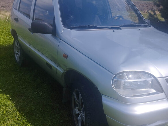 2008 Chevrolet Niva I, серебристый, 315000 рублей - вид 1