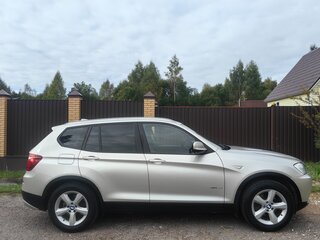 2013 BMW X3 28i xDrive II (F25), серебристый, 1500000 рублей, вид 2