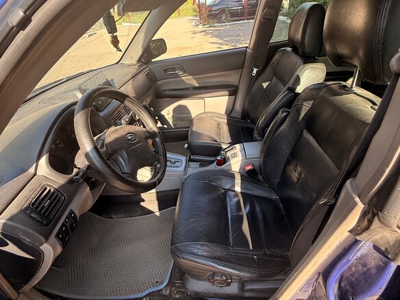2003 Subaru Forester II, синий, 640000 рублей - вид 6
