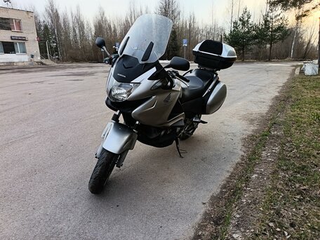 2008 Honda NT700V Deauville, серебристый, 460000 рублей, вид 2