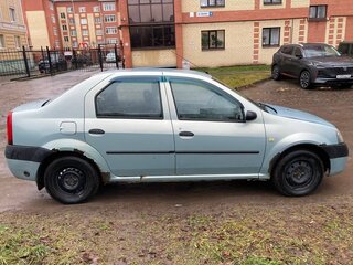 2008 Renault Logan I, голубой, 200000 рублей, вид 2