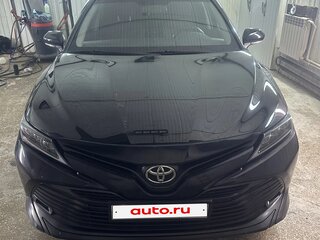 2019 Toyota Camry VIII (XV70), чёрный, 1800000 рублей, вид 2