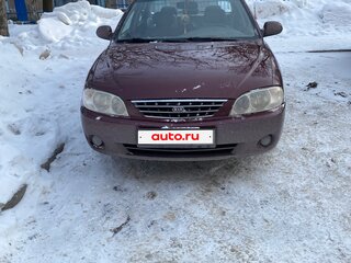 2007 Kia Spectra I Рестайлинг 2, красный, 300000 рублей, вид 1