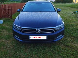2016 Volkswagen Passat B8, синий, 1250000 рублей, вид 2