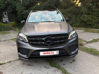 2016 Mercedes-Benz GLS 400 I (X166), серый, 4300000 рублей, вид 2