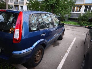 2009 Ford Fusion I Рестайлинг, синий, 580000 рублей, вид 2