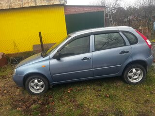 2006 Lada (ВАЗ) Kalina I, синий, 225000 рублей, вид 2