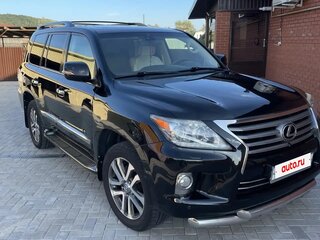 2012 Lexus LX 570 III Рестайлинг, чёрный, 3500000 рублей, вид 4