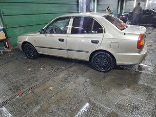 2005 Hyundai Accent ТагАЗ II, бежевый, 250000 рублей, вид 3