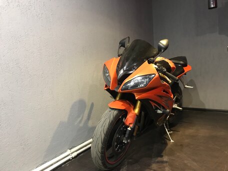 2008 Yamaha YZF-R6, оранжевый, 830000 рублей, вид 3