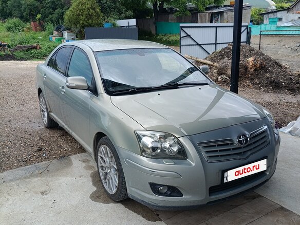 2008 Toyota Avensis II Рестайлинг, зелёный, 760000 рублей - вид 1