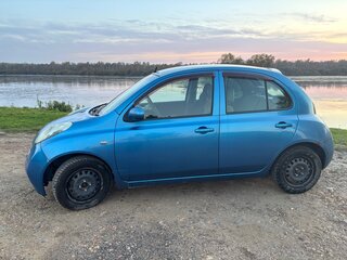2003 Nissan March III (K12), синий, 365000 рублей, вид 2