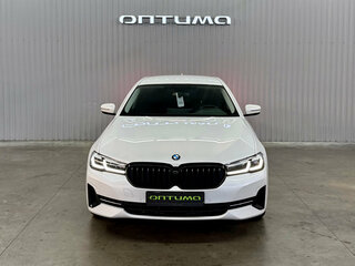 2021 BMW 5 серии 520d xDrive VII (G30/G31/G38) Рестайлинг, белый, 3977000 рублей, вид 2