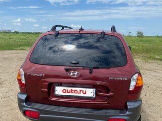2001 Hyundai Santa Fe I, пурпурный, 610000 рублей, вид 3